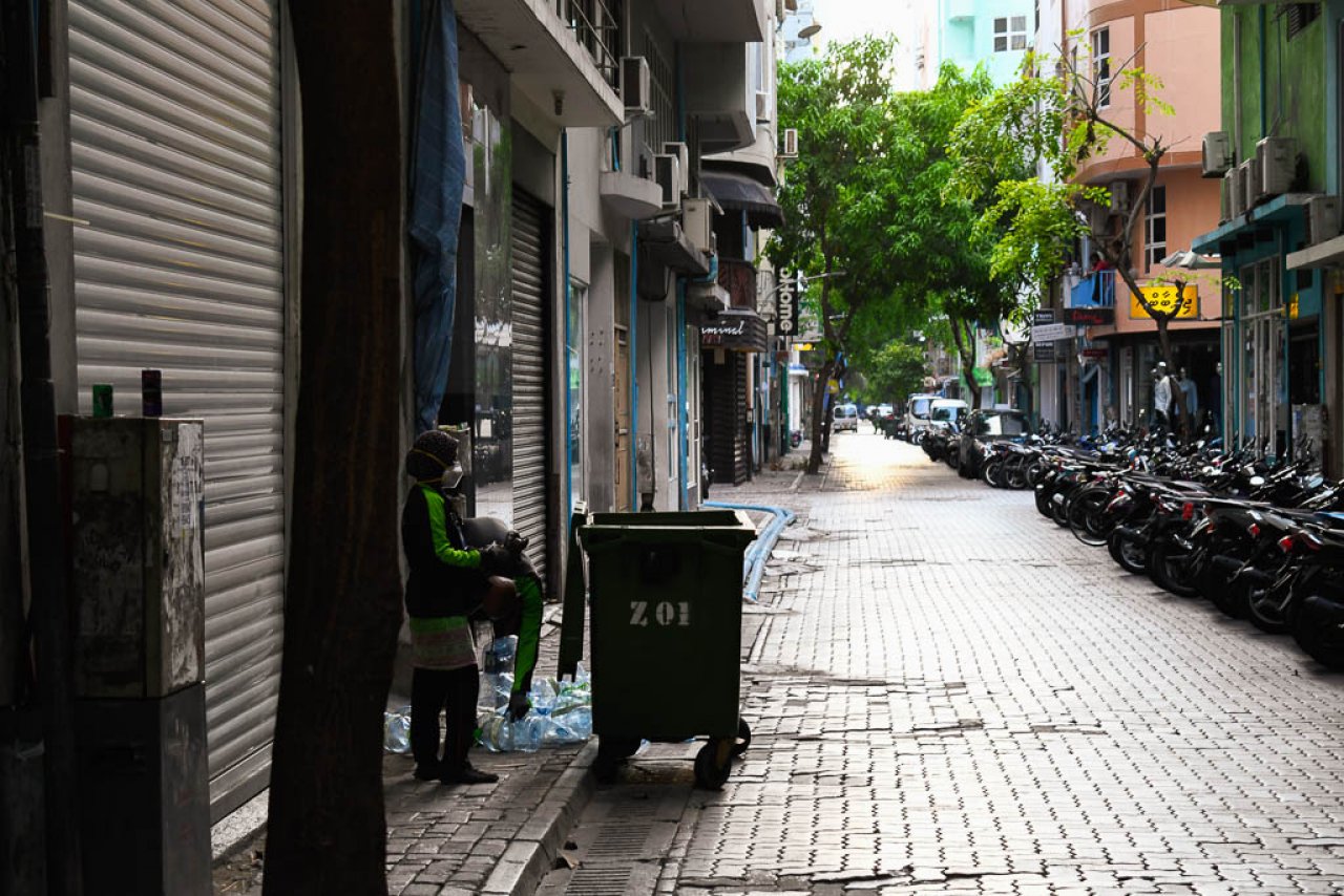 2 އޭޕްރީލް 2020 - މާލެ ސަރަހައްދަށް 3 ގަޑިއިރުގެ ކާފިއުއެއް އިއުލާންކުރުން