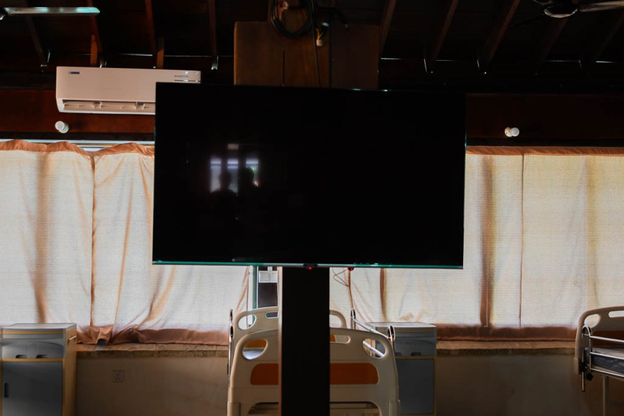 ފަރުކޮޅުފުށީގައި ގާއިމްކޮށްފައިވާ އައިސޮލޭޝަން ފެސިލިޓީ