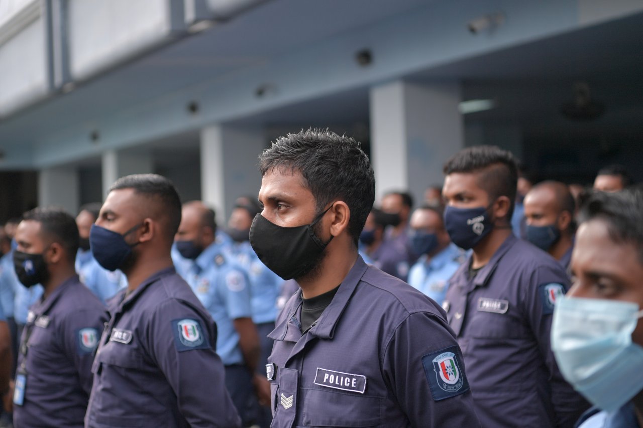 ރައީސުލްޖުމްހޫރިއްޔާ ފުލުހުންގެ މަރުކަޒަށް ވަޑައިގަތުން