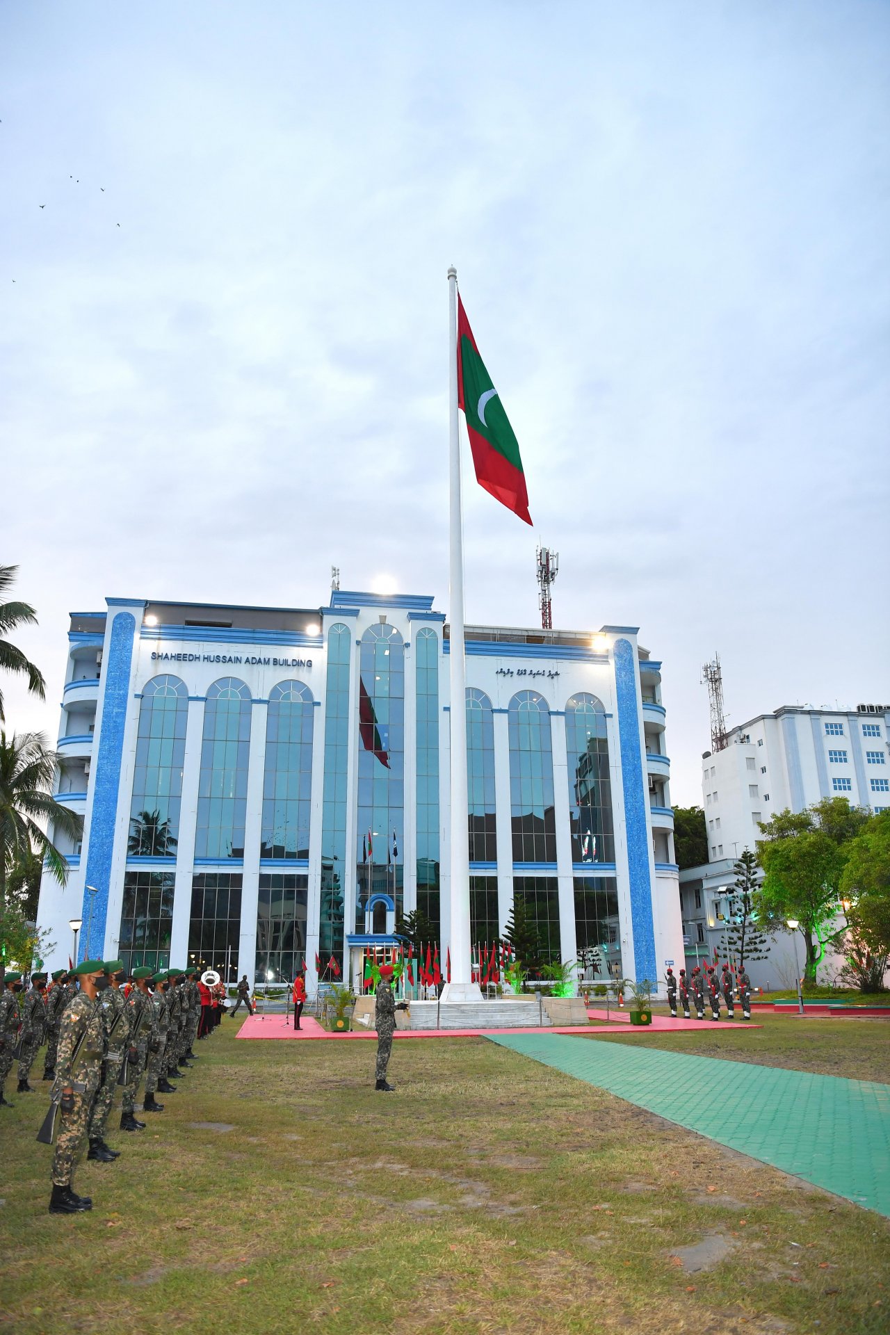 ޖުލައި 26، 2020 ގައި ފާހަގަ ކުރި 55 ވަނަ މިނިވަން ދުވަސް