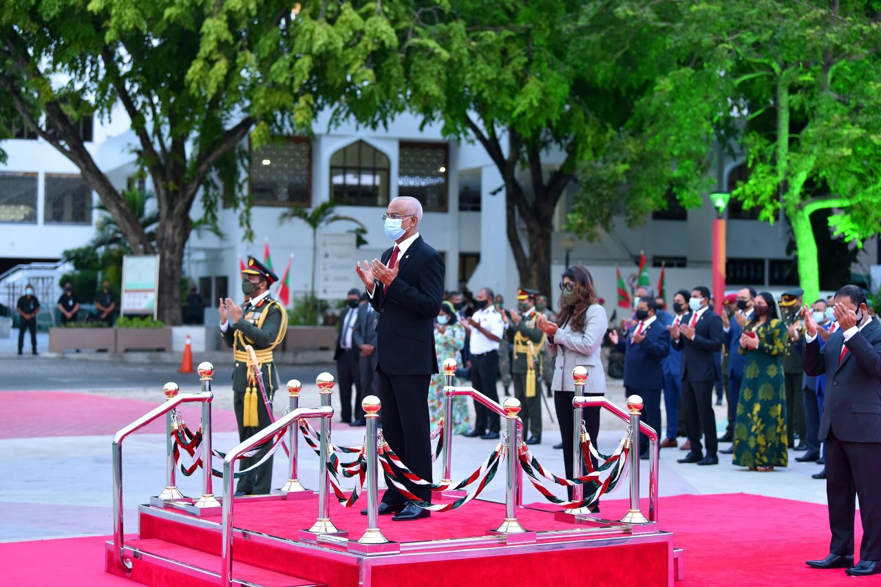 ޖުލައި 26، 2020 ގައި ފާހަގަ ކުރި 55 ވަނަ މިނިވަން ދުވަސް