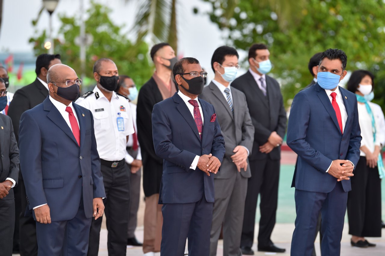 އޮކްޓޯބަރު 18، 2020: ގައުމީ ދުވަހުގެ ދިދަ ނެގުމުގެ ރަަސްމިއްޔާތު