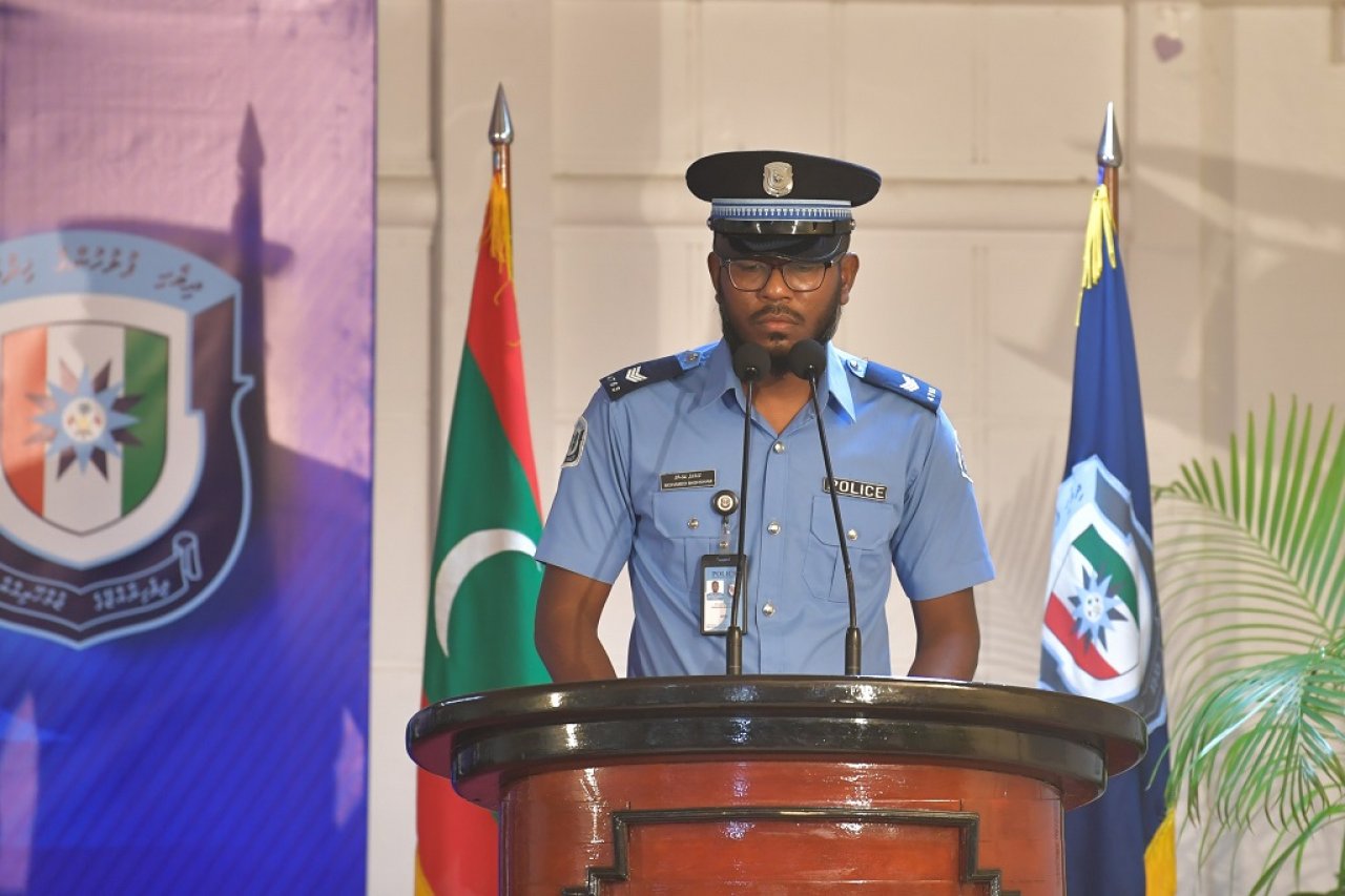 ފުލުހުންގެ ހިދުމަތުގެ އާ ގާނޫނުގެ ދަށުން ފުލުހުން ހުވާ ކުރުން