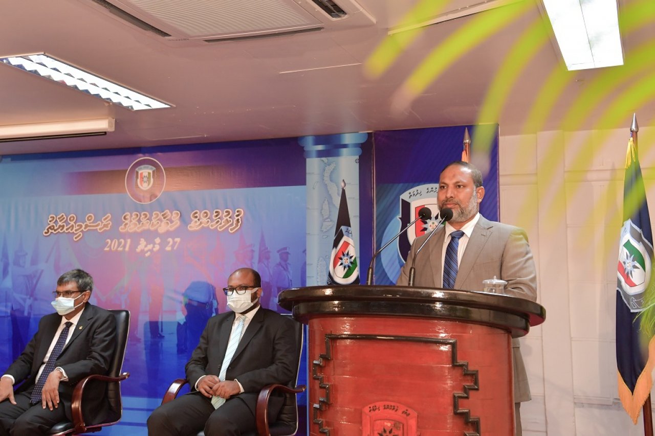 ފުލުހުންގެ ހިދުމަތުގެ އާ ގާނޫނުގެ ދަށުން ފުލުހުން ހުވާ ކުރުން