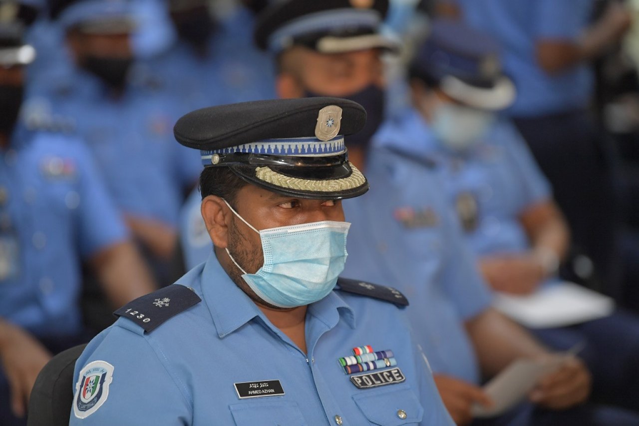 ފުލުހުންގެ ހިދުމަތުގެ އާ ގާނޫނުގެ ދަށުން ފުލުހުން ހުވާ ކުރުން