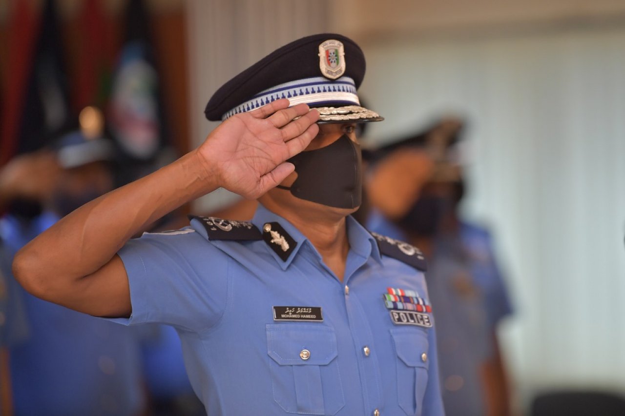 ފުލުހުންގެ ހިދުމަތުގެ އާ ގާނޫނުގެ ދަށުން ފުލުހުން ހުވާ ކުރުން