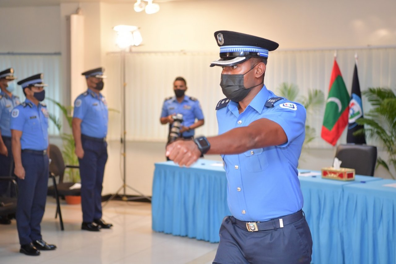 ފުލުހުންގެ ހިދުމަތުގެ އާ ގާނޫނުގެ ދަށުން ފުލުހުން ހުވާ ކުރުން