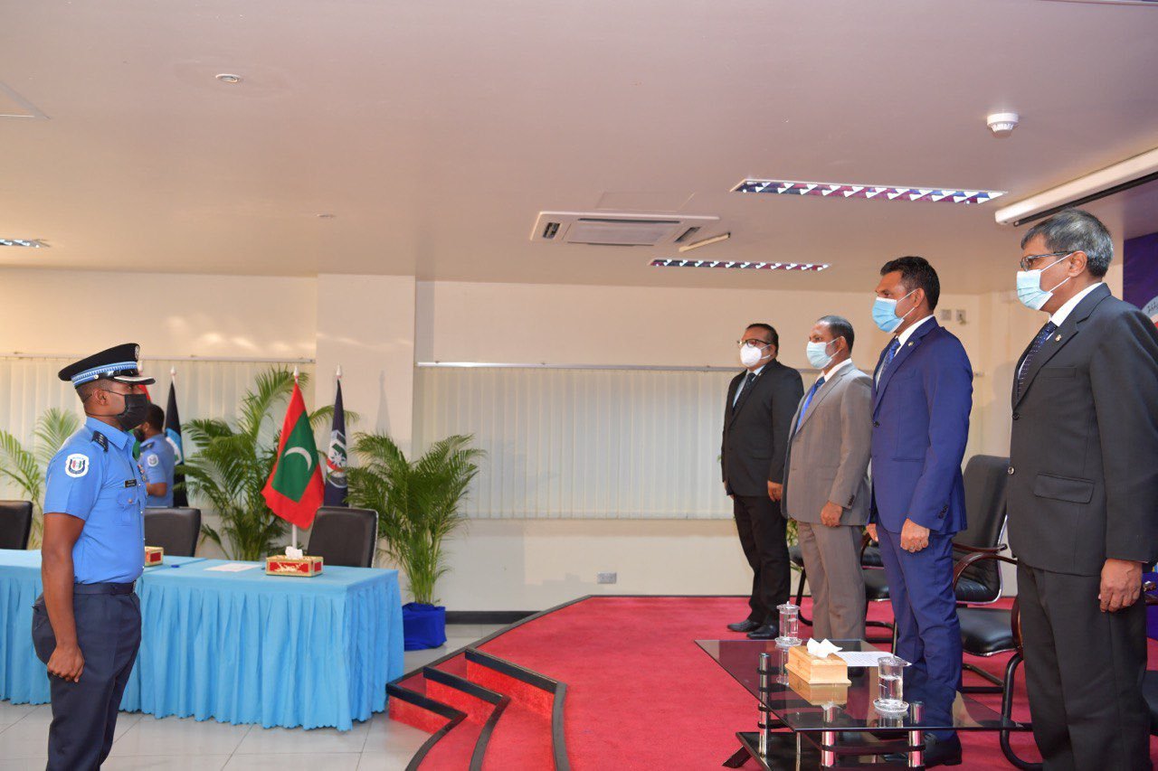 ފުލުހުންގެ ހިދުމަތުގެ އާ ގާނޫނުގެ ދަށުން ފުލުހުން ހުވާ ކުރުން