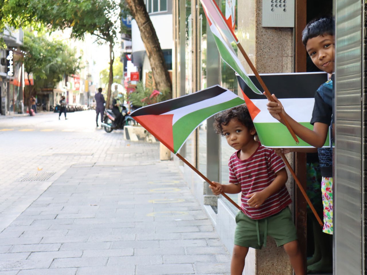 ފަލަސްތީނާ އެކު ދިވެހިރާއްޖެ: ދިދަ ވިހުރާލުމުގެ ހަވީރު