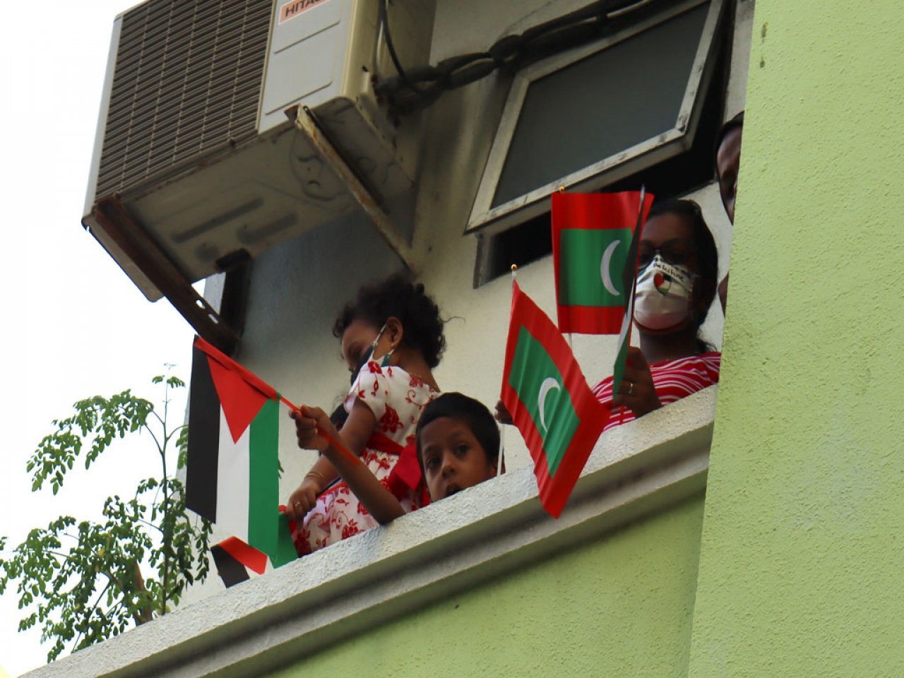 ފަލަސްތީނާ އެކު ދިވެހިރާއްޖެ: ދިދަ ވިހުރާލުމުގެ ހަވީރު