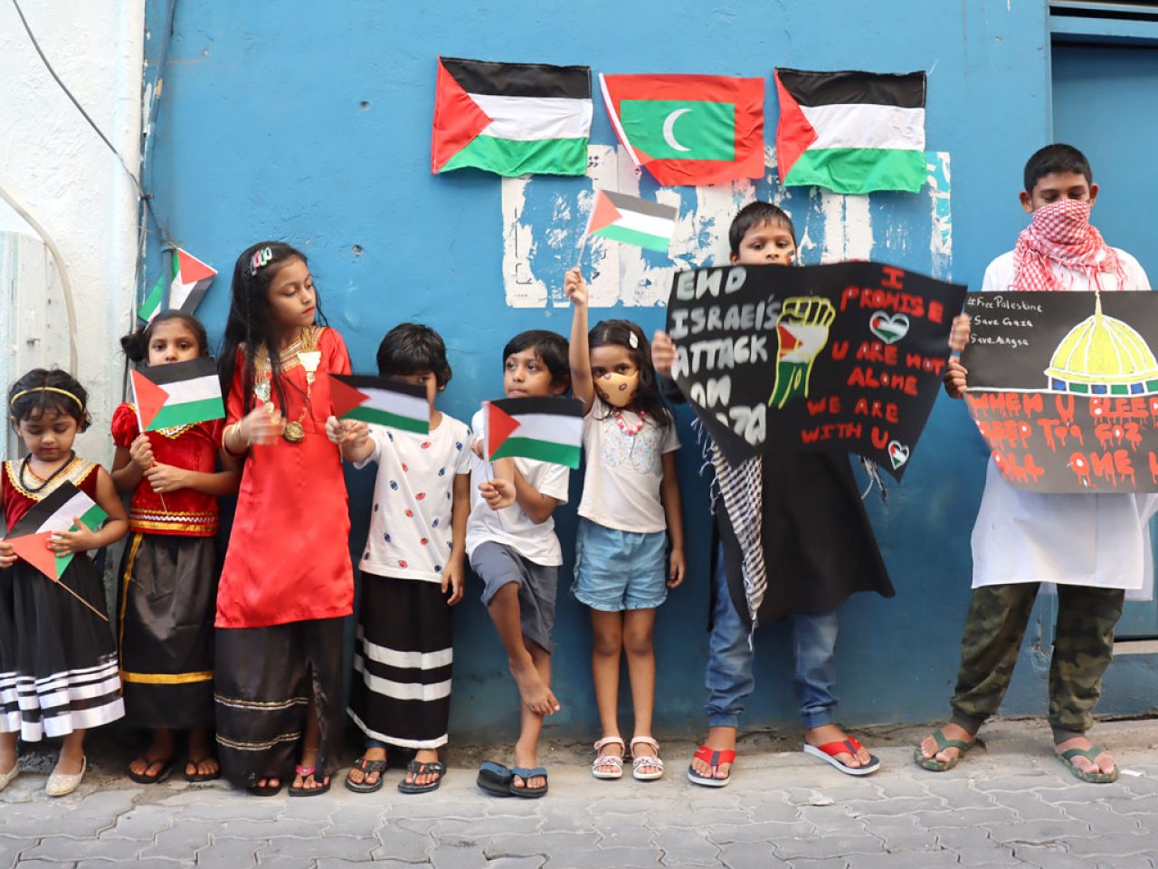 ފަލަސްތީނާ އެކު ދިވެހިރާއްޖެ: ދިދަ ވިހުރާލުމުގެ ހަވީރު