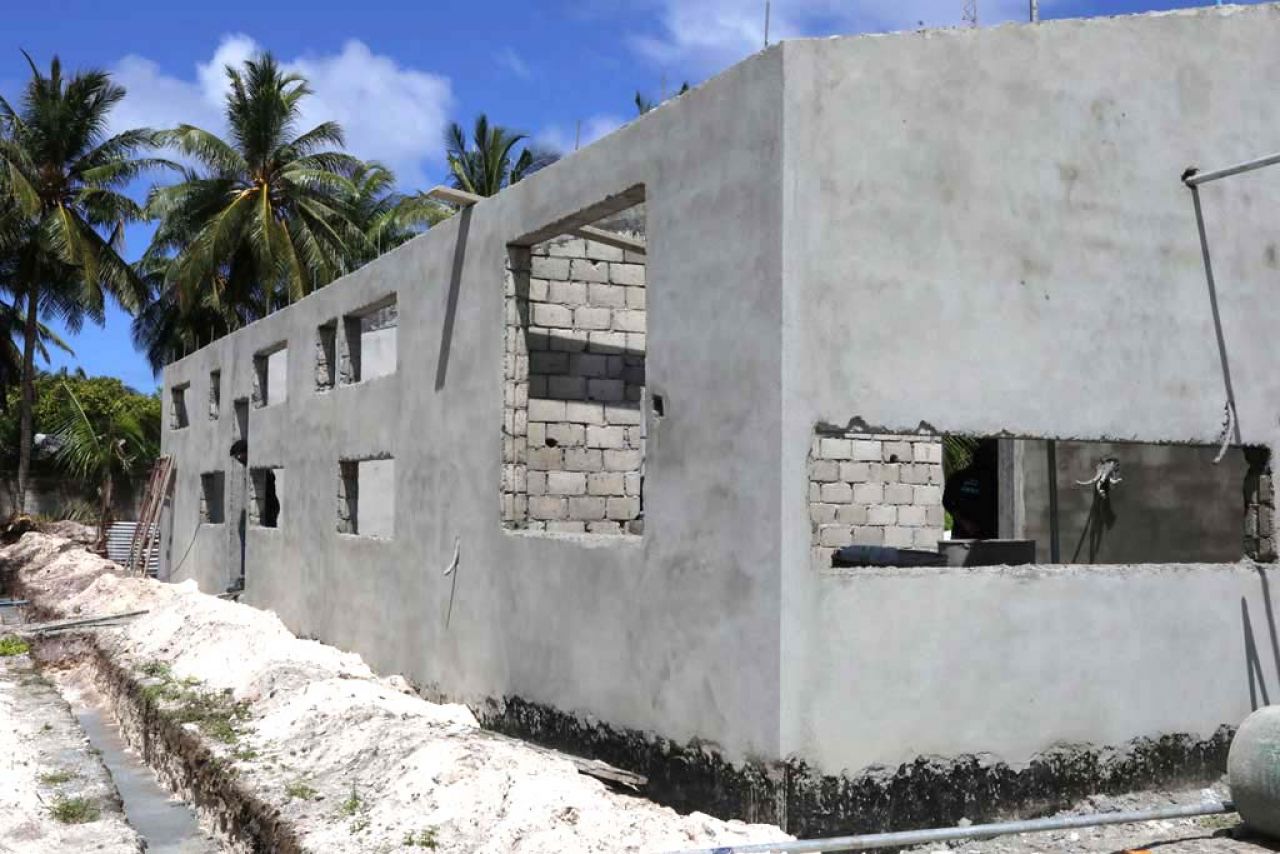 ގދ. ފިޔޯރީގެ ފެނާއި ނަރުދަމާ މަސައްކަތް