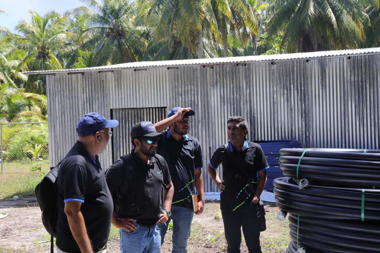 ގދ. ފިޔޯރީގެ ފެނާއި ނަރުދަމާ މަސައްކަތް