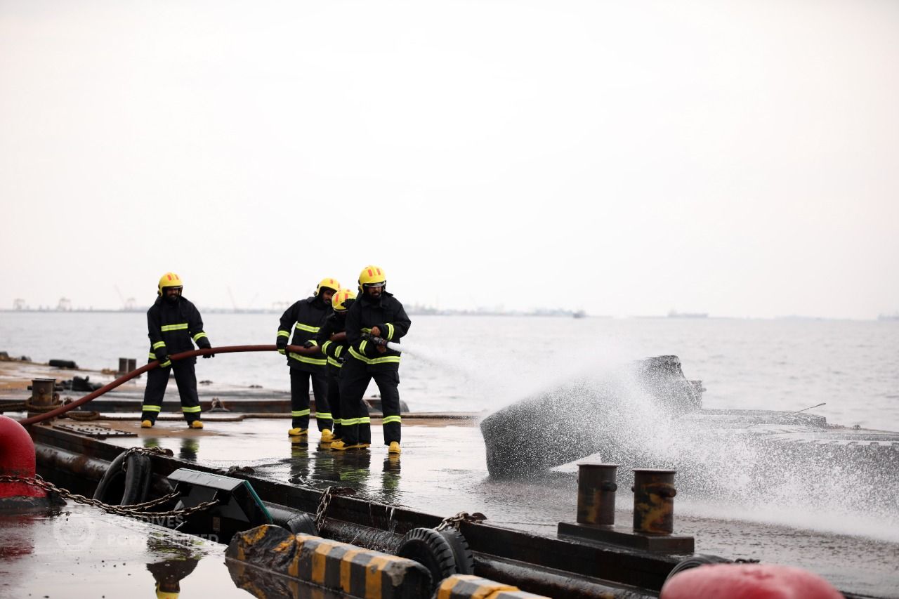 ޕޯޓް ފަޔާ އެންޑް ރެސްކިއު ޑްރިލް