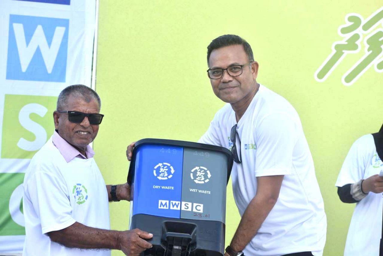 ރ. ދުވާފަރުގައި އެމްޑަބްލިއުއެސްސީ އިން ކުރިއަށް ގެންދިޔަ ކުނި މެނޭޖްކުރުމުގެ ޕްރޮގްރާމް