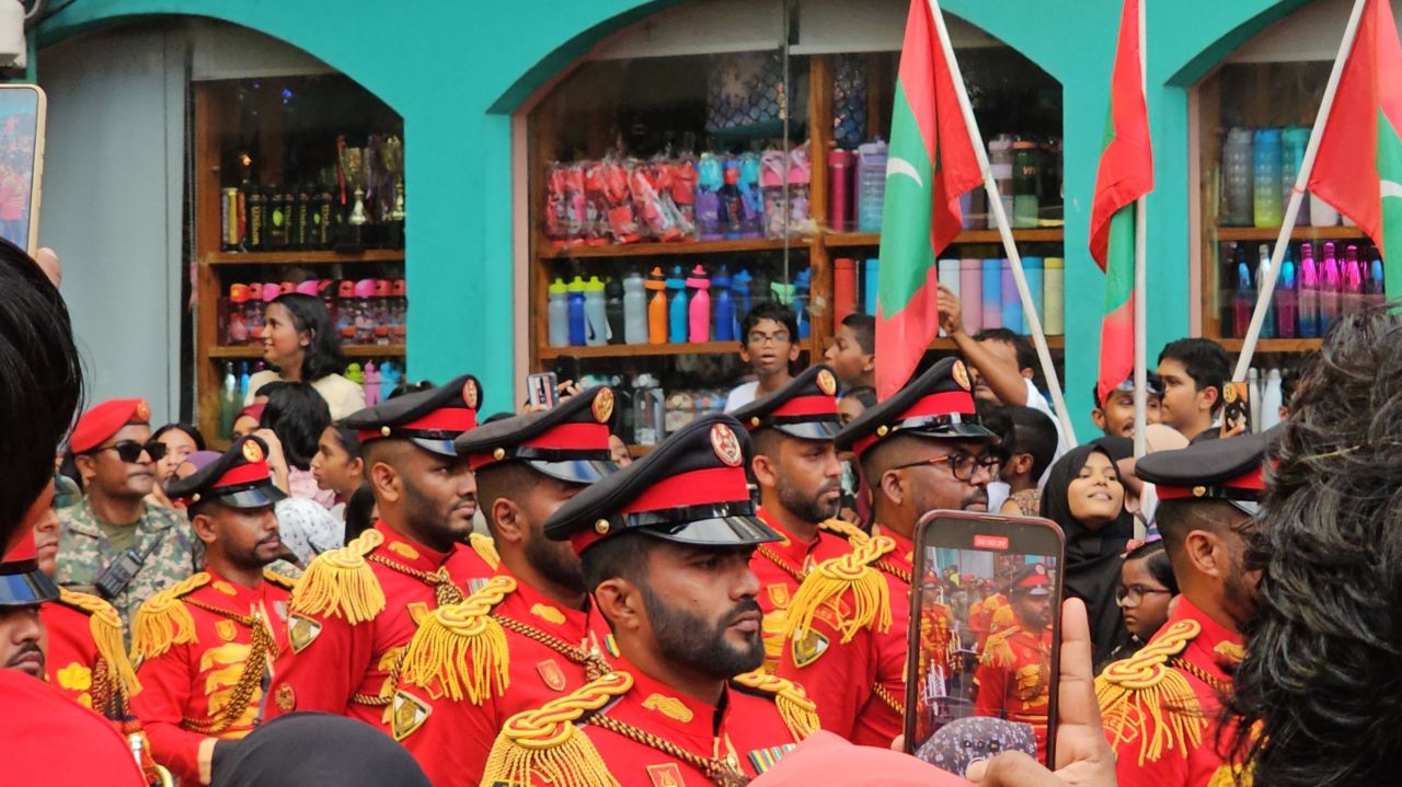 58 ވަނަ މިނިވަން ދުވަހުގެ ޕެރޭޑު