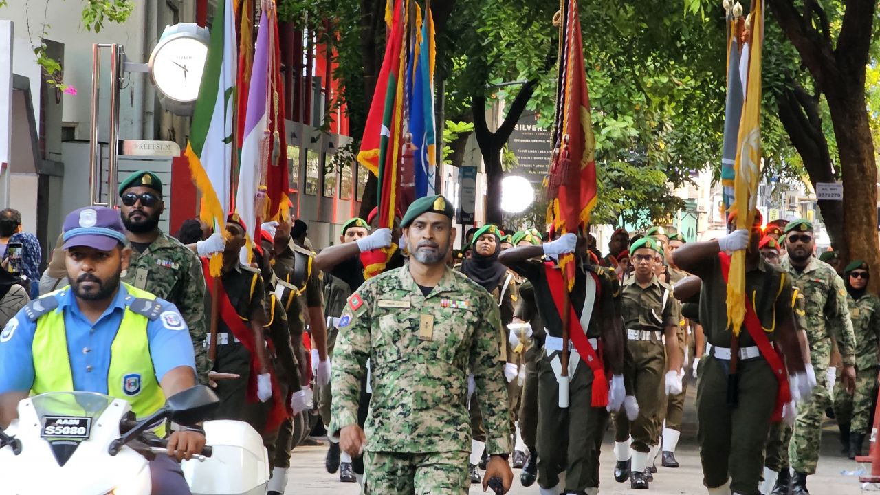 58 ވަނަ މިނިވަން ދުވަހުގެ ޕެރޭޑު