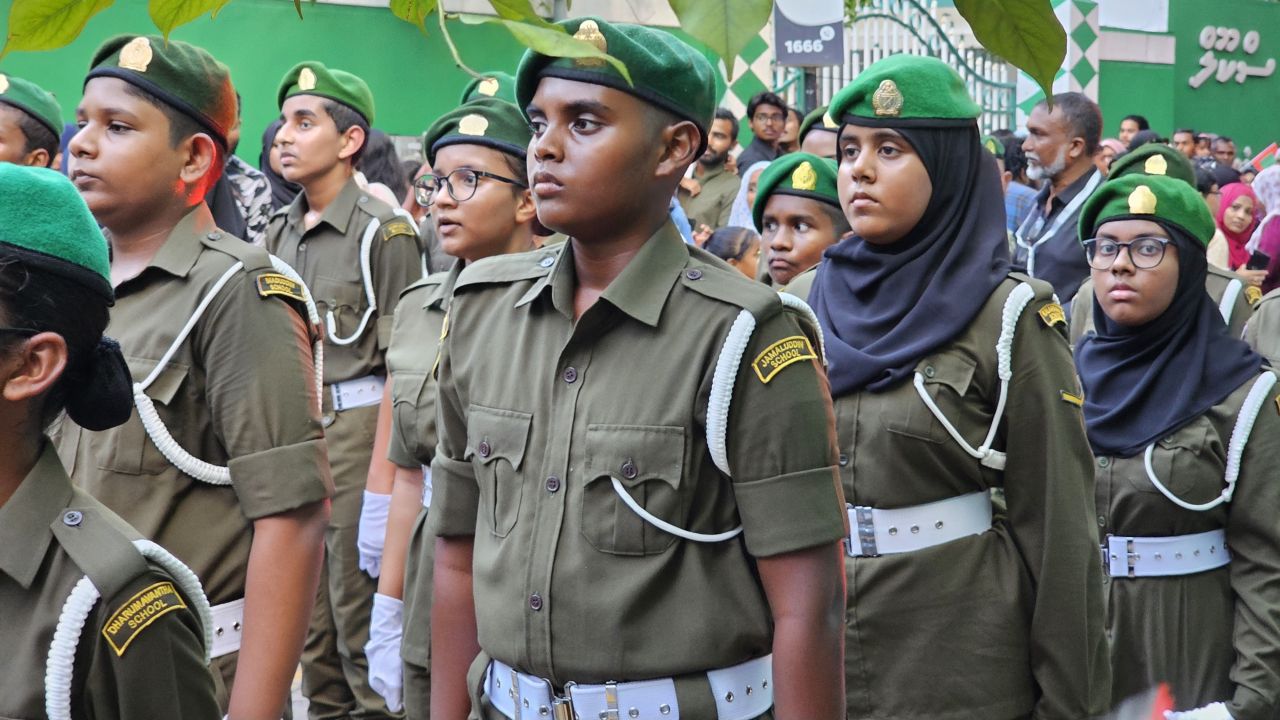 58 ވަނަ މިނިވަން ދުވަހުގެ ޕެރޭޑު