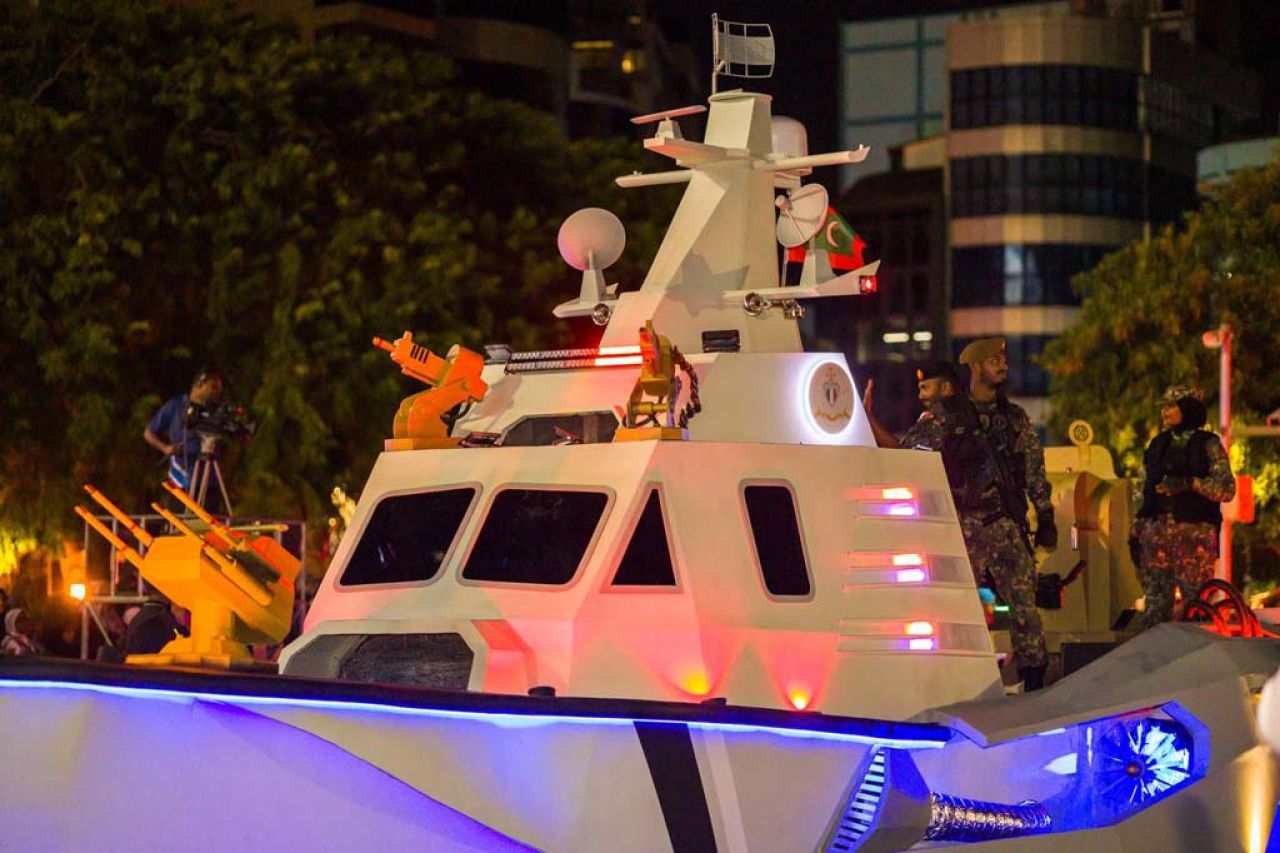 ޖުލައި 26 ފާހަގަ ކުރަން މާލޭގައި ބޭއްވި ފުޅަނދުބުރު