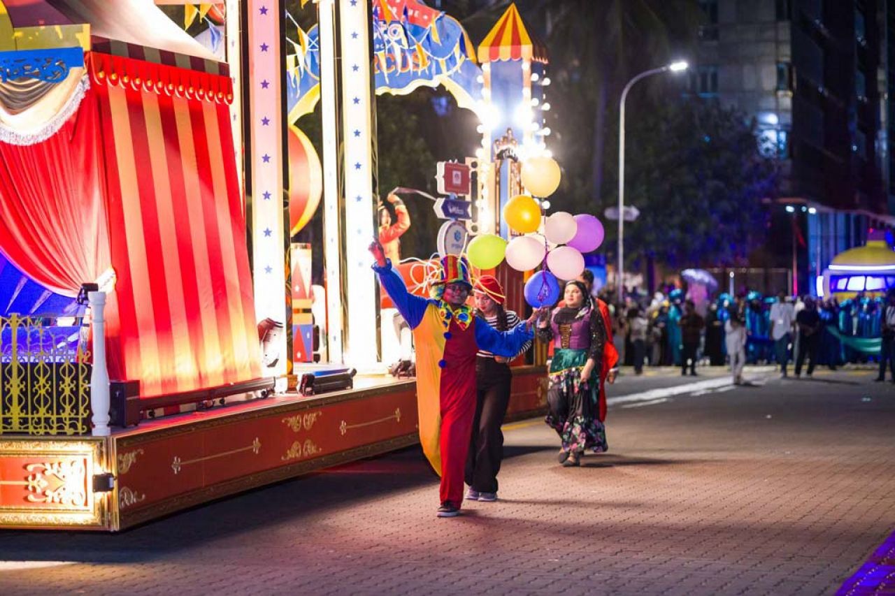 ޖުލައި 26 ފާހަގަ ކުރަން މާލޭގައި ބޭއްވި ފުޅަނދުބުރު