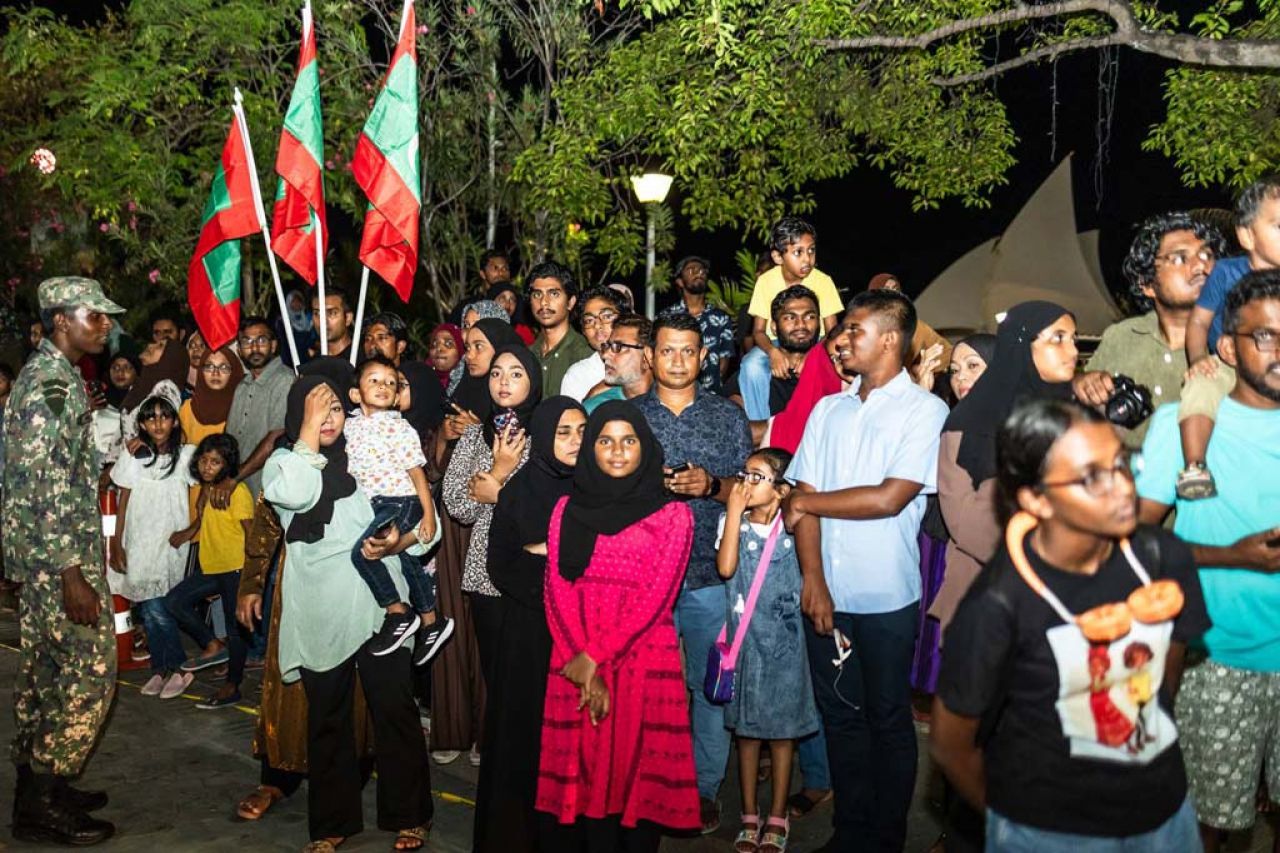 ޖުލައި 26 ފާހަގަ ކުރަން މާލޭގައި ބޭއްވި ފުޅަނދުބުރު