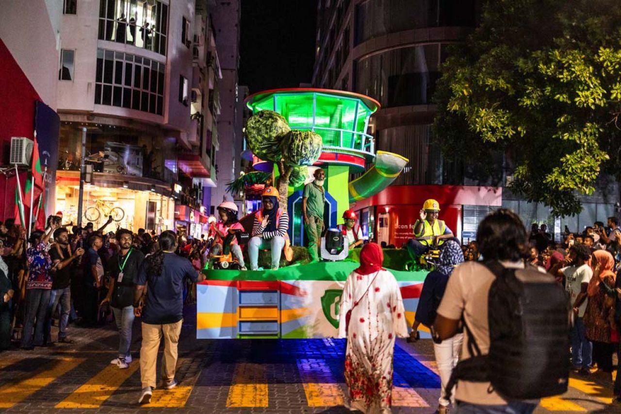 ޖުލައި 26 ފާހަގަ ކުރަން މާލޭގައި ބޭއްވި ފުޅަނދުބުރު