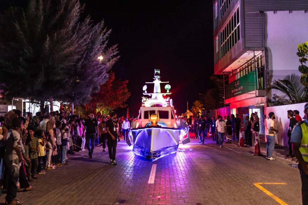 ޖުލައި 26 ފާހަގަ ކުރަން މާލޭގައި ބޭއްވި ފުޅަނދުބުރު