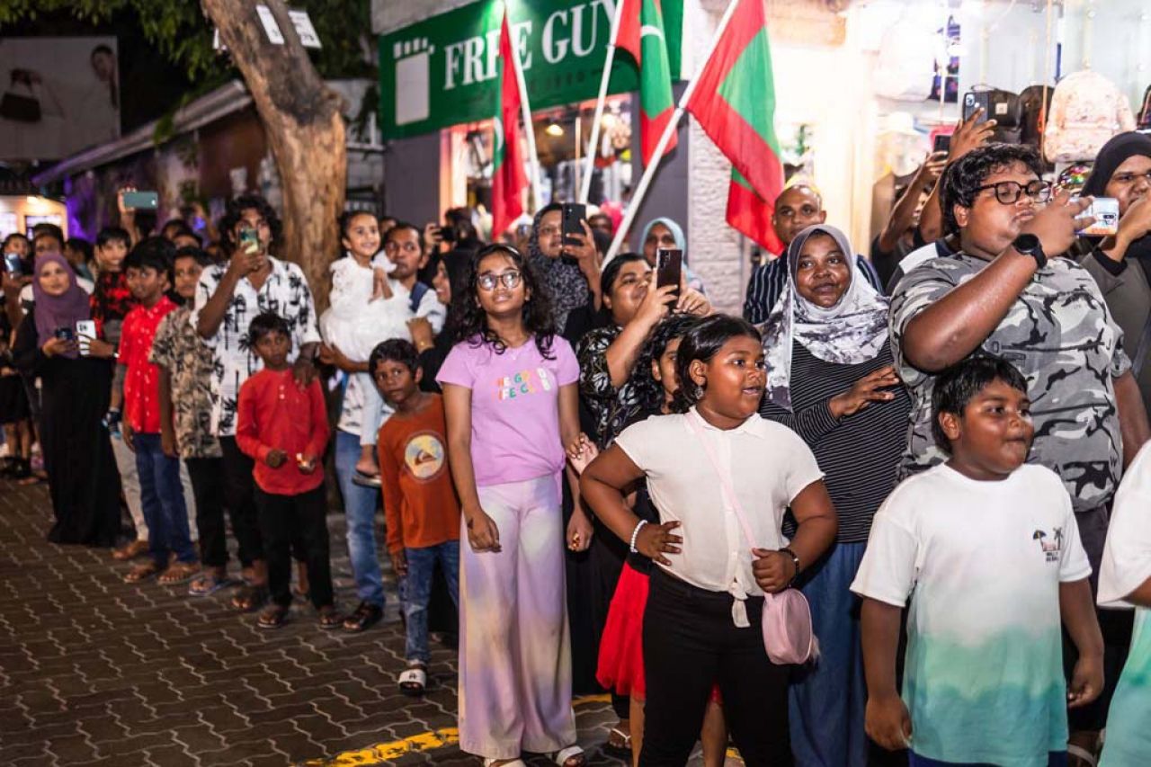 ޖުލައި 26 ފާހަގަ ކުރަން މާލޭގައި ބޭއްވި ފުޅަނދުބުރު