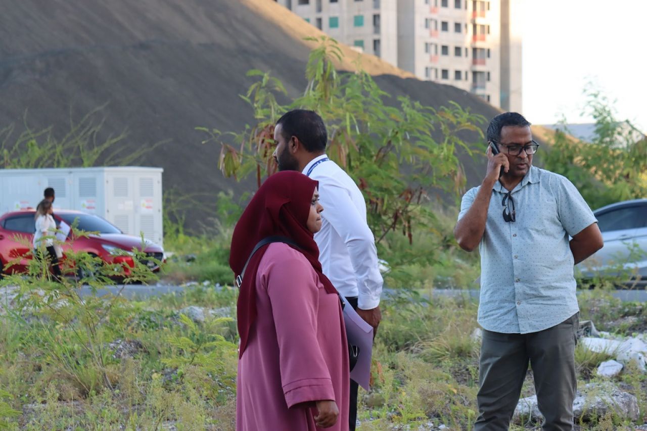 ހުޅުމާލެ ފޭސް2 އިން ގޯތި ލިބުނު މީހުންނަށް ރަޖިސްޓްރީ ހަވާލުކޮށް ބިން ކެނޑުން