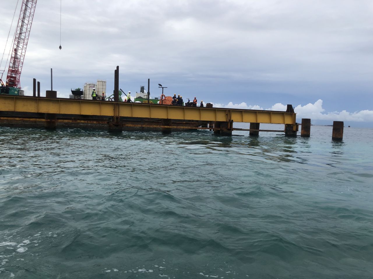 ތިލަމާލެ ބްރިޖުގެ މަސައްކަތް ރައީސް މުއިއްޒު ބައްލަވާލެއްވުން