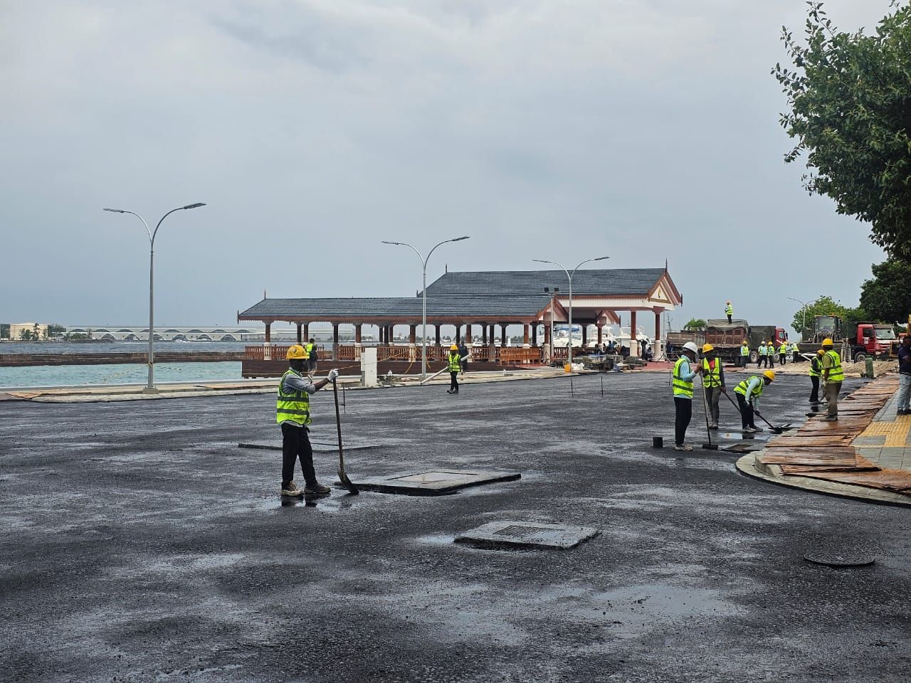 އެމްއެމްއޭ ސަރަހައްދުން ބޮޑުތަކުރުފާނު މަގުގައި ތާރު އެޅުމަށް ތައްޔާރުވެފައި