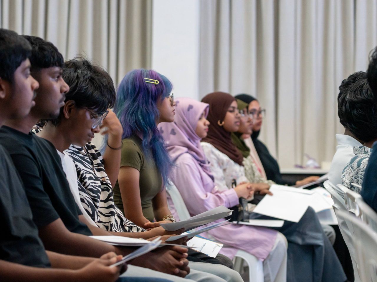 މަސައްކަތުގެ މާހައުލަށް އަލަށް ނިކުންނަ ޒުވާނުންނަށް ބޭއްވި ސްކިލްއަޕް ޔޫތް ޕްރޮގްރާމް