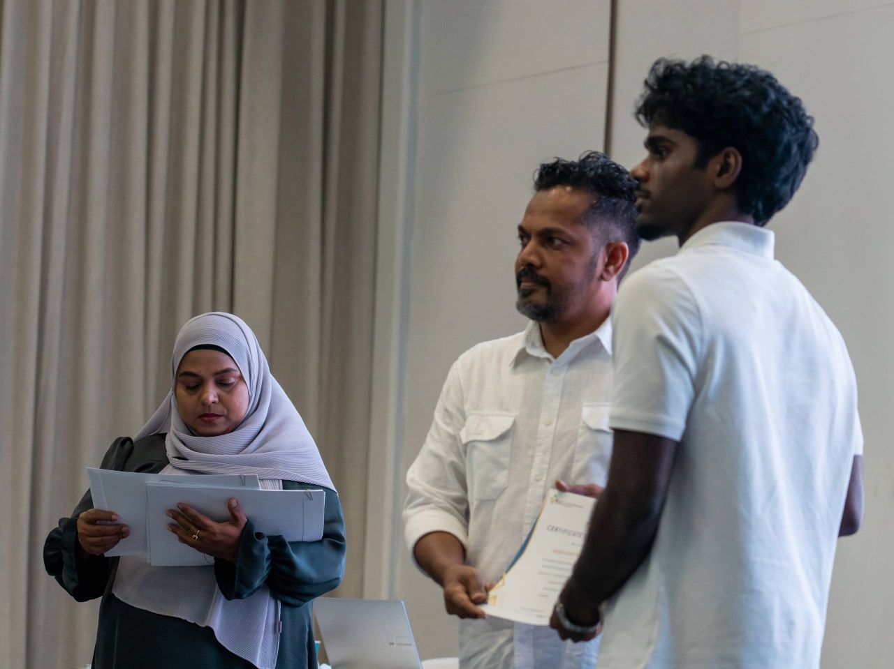 މަސައްކަތުގެ މާހައުލަށް އަލަށް ނިކުންނަ ޒުވާނުންނަށް ބޭއްވި ސްކިލްއަޕް ޔޫތް ޕްރޮގްރާމް