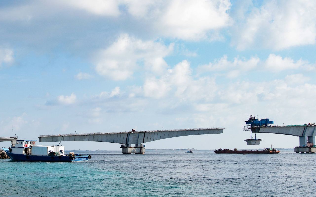 ތިލަމާލެ ބްރިޖް މަސައްކަތް ބާރު ސްޕީޑުގައި ކުރިއަށް