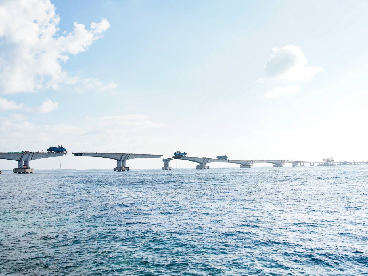 ތިލަމާލެ ބްރިޖް މަސައްކަތް ބާރު ސްޕީޑުގައި ކުރިއަށް