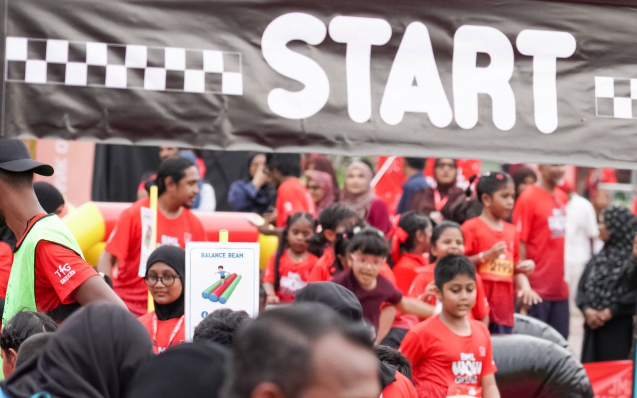 ބީއެމްއެލް ވާއު ކިޑްޒް ރަން: 1،000 އަށްވުރެ ގިނަ ކުދިން ބައިވެރިވި