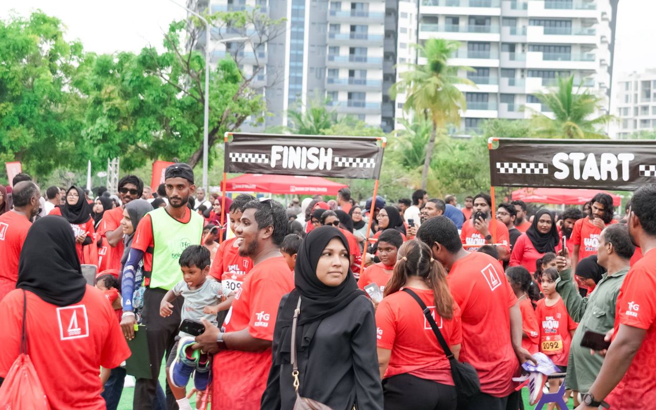 ބީއެމްއެލް ވާއު ކިޑްޒް ރަން: 1،000 އަށްވުރެ ގިނަ ކުދިން ބައިވެރިވި