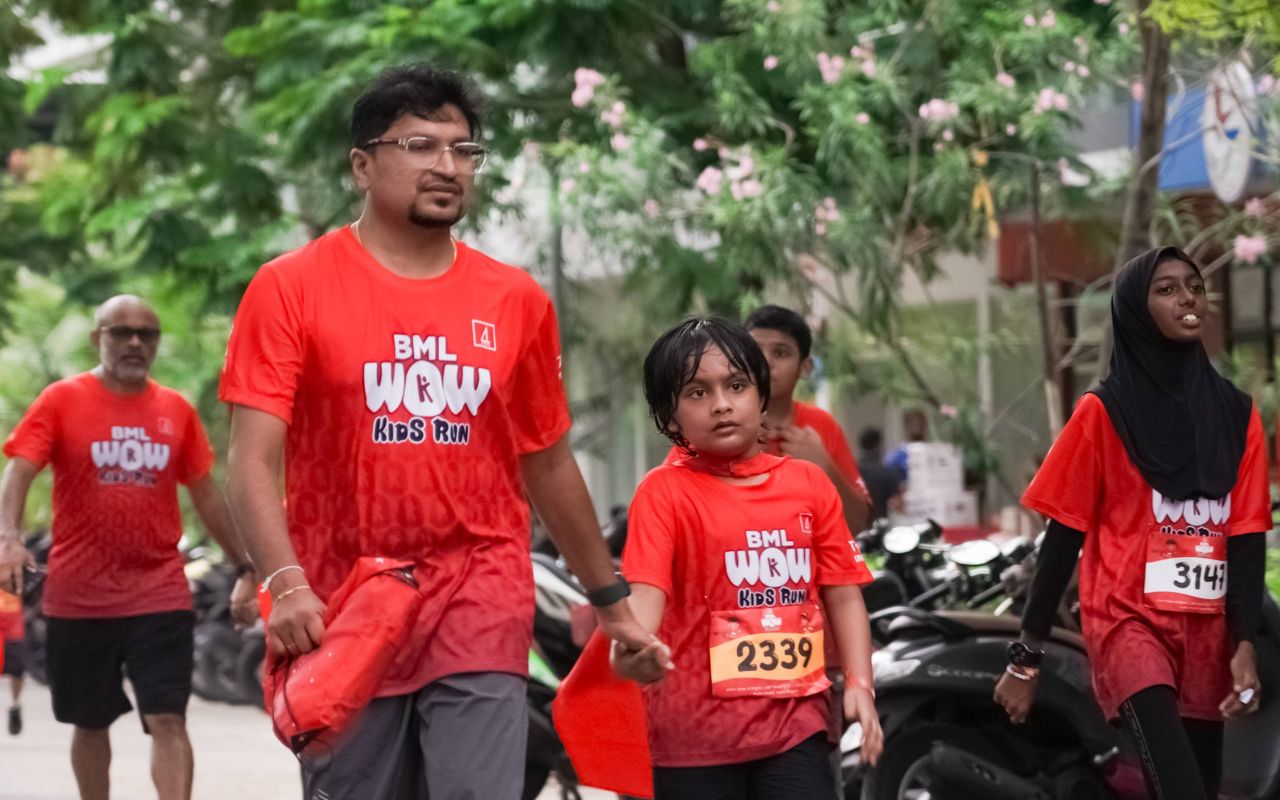 ބީއެމްއެލް ވާއު ކިޑްޒް ރަން: 1،000 އަށްވުރެ ގިނަ ކުދިން ބައިވެރިވި