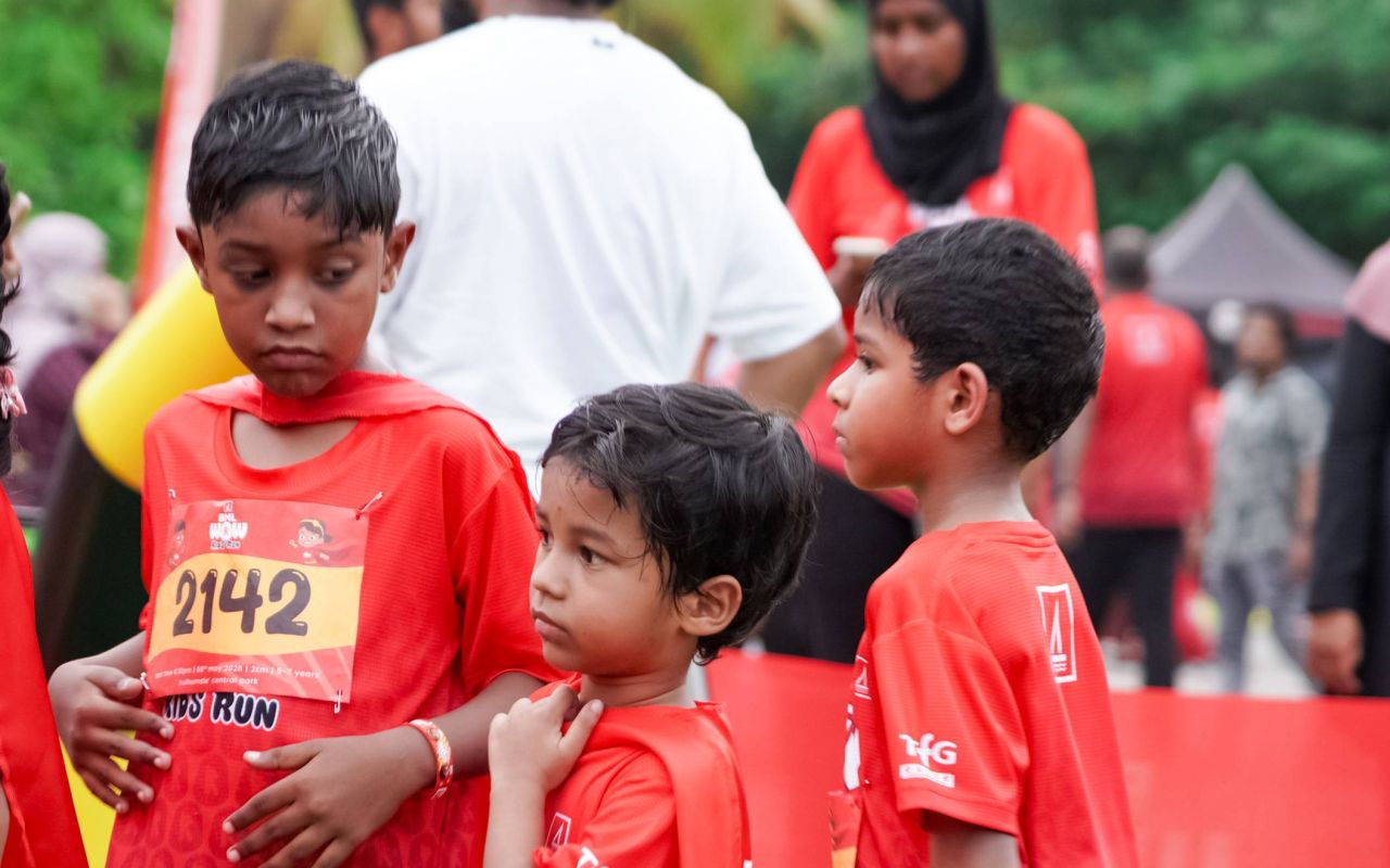 ބީއެމްއެލް ވާއު ކިޑްޒް ރަން: 1،000 އަށްވުރެ ގިނަ ކުދިން ބައިވެރިވި