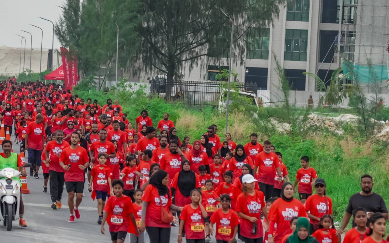 ބީއެމްއެލް ވާއު ކިޑްޒް ރަން: 1،000 އަށްވުރެ ގިނަ ކުދިން ބައިވެރިވި