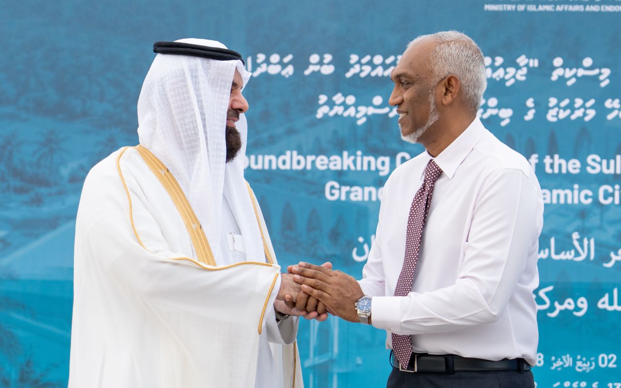 ރާއްޖޭގައި ބިނާ ކުރާ އެންމެ ބޮޑު މިސްކިތުގެ ބިންގާ އެޅުން