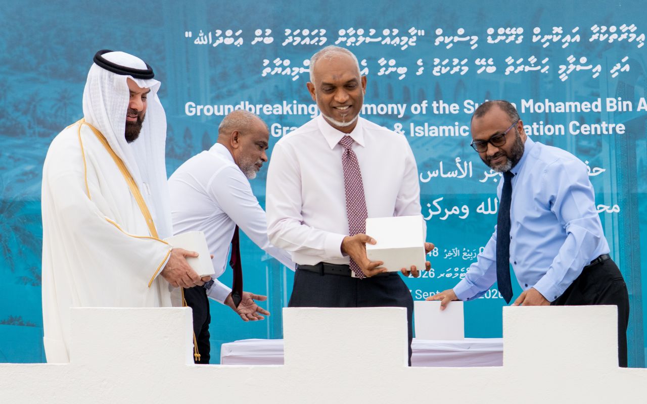 ރާއްޖޭގައި ބިނާ ކުރާ އެންމެ ބޮޑު މިސްކިތުގެ ބިންގާ އެޅުން