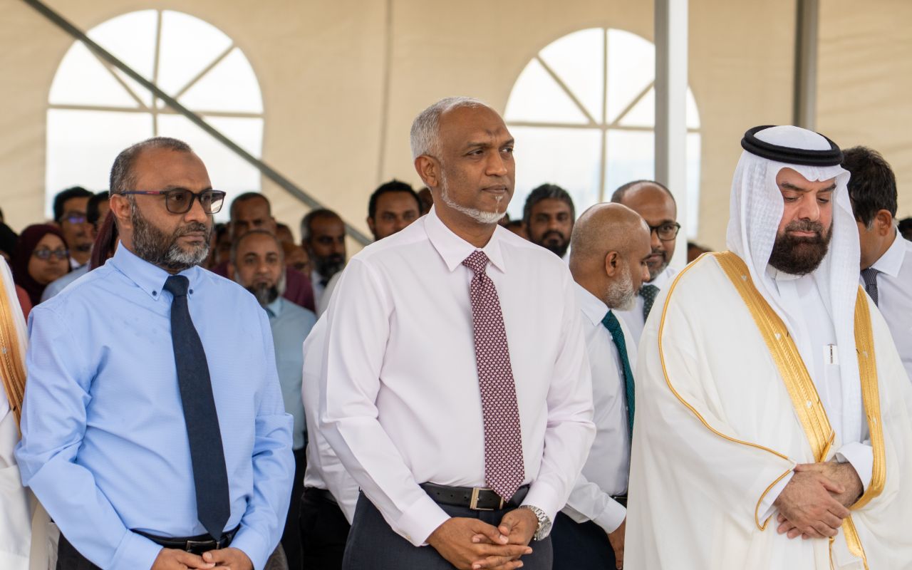 ރާއްޖޭގައި ބިނާ ކުރާ އެންމެ ބޮޑު މިސްކިތުގެ ބިންގާ އެޅުން