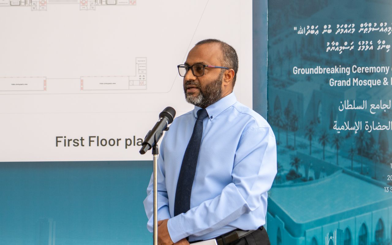 ރާއްޖޭގައި ބިނާ ކުރާ އެންމެ ބޮޑު މިސްކިތުގެ ބިންގާ އެޅުން