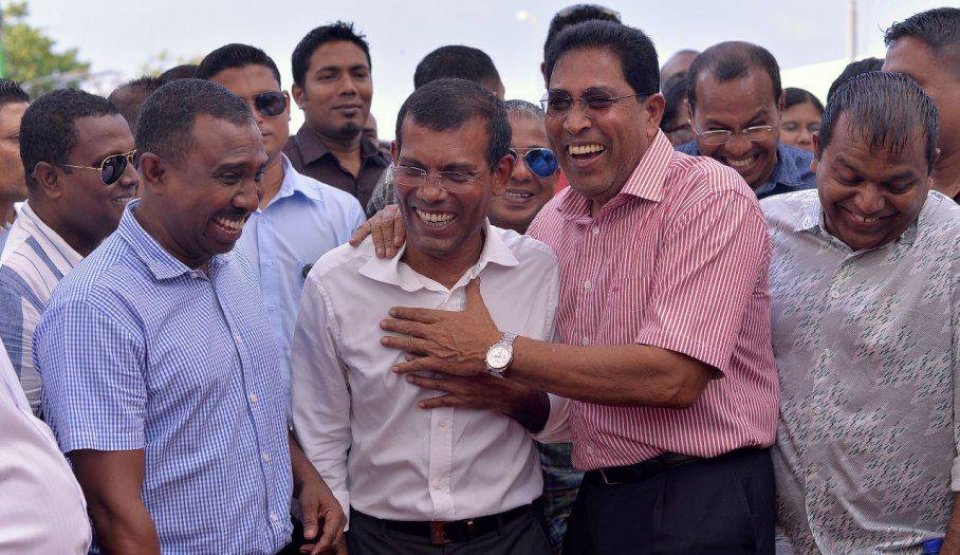Jumhooree party ge Leader Qasim, Raees Solih fahathaka naaraane: Raees Nasheed