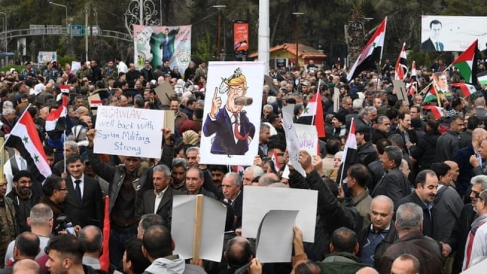 Syria inn aneikaves muzahara ah nikumejje