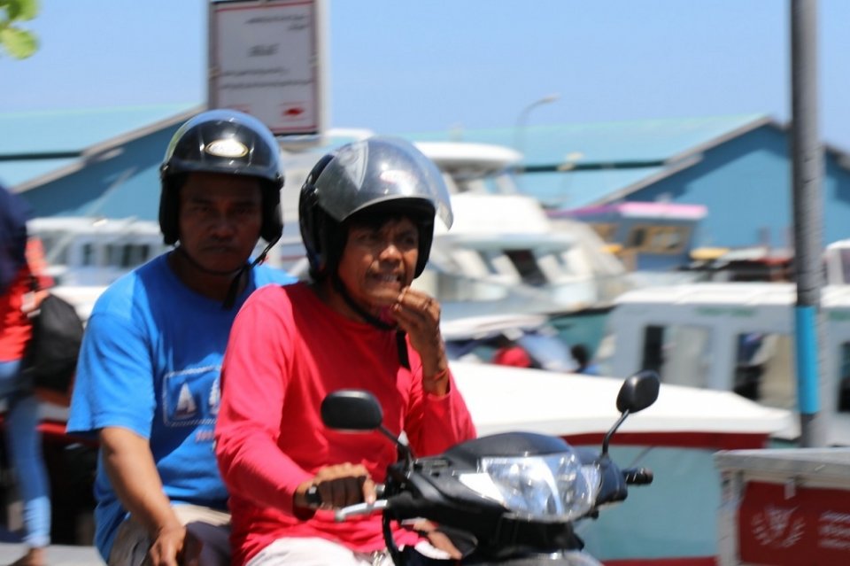 Addu city ah helmet program gai nan note kurun maadhamaa