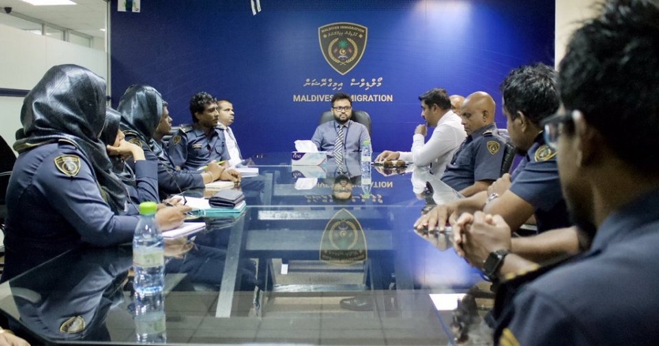 Hamalaa thakaa gulhigen raajjeyge border security varugadha koffi