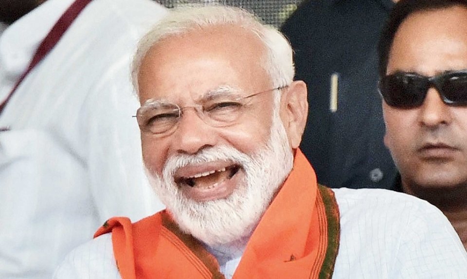 India Inthihaabu: Kuree maruhalathakuge record muguralan Modi govallavaifi 