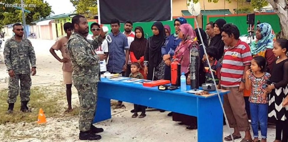 Alifaanuge haadhisaa thakah aanmun heyluntheri kurumuge program eh MNDF in fashanee